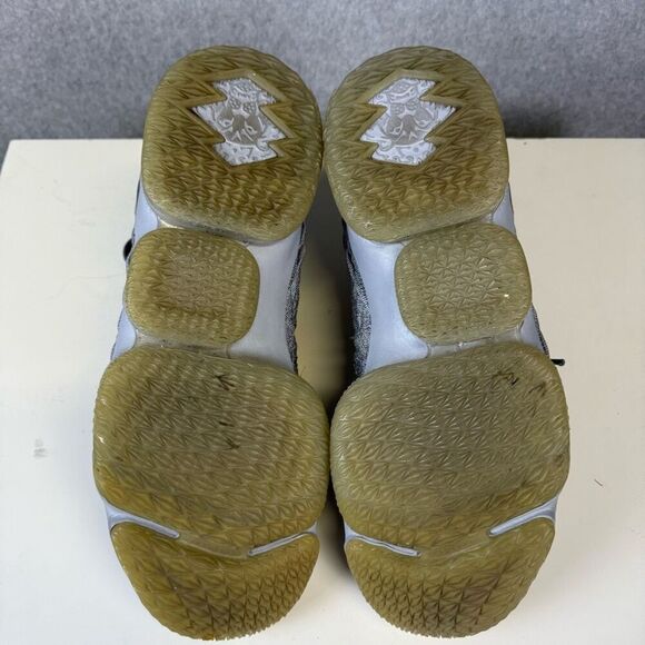 Nike LeBron 15 EP 'City Edition' 897649-005 Men's Size 13 Gray Basketball Shoes - Picture 7 of 9